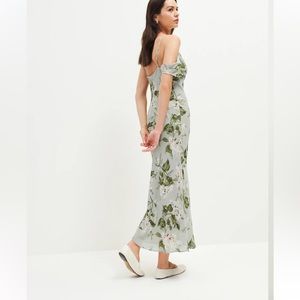 NEW Reformation Reya Floral Maxi Dress in Tea Garden